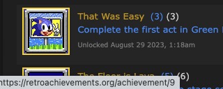 Achievement IDs